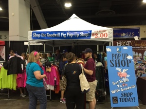Goodwill Pop-Up Store at the Expo